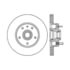 Centric 121.39011 Disc Brake Rotor C-Tek Standard Brake Rotor