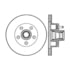 Centric 121.65011 Disc Brake Rotor C-Tek Standard Brake Rotor
