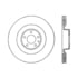 120.33095 by CENTRIC - Premium Brake Rotor