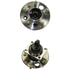 407.62002 by CENTRIC - Centric Premium Hub and Bearing Assembly; With Integral ABS