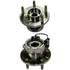 Centric 402.62011 Wheel Bearing and Hub Assembly Centric Premium Hub and Bearing Assembly; With Integral ABS