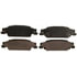 Wagner ZD922 Disc Brake Pad Set QuickStop Ceramic Disc Brake Pad Set
