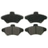 ZX600 by WAGNER - QuickStop Semi-Metallic Disc Brake Pad Set