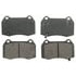 Wagner ZX960 Disc Brake Pad Set QuickStop Semi-Metallic Disc Brake Pad Set