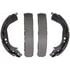PAB631 by WAGNER - Wagner ThermoQuiet PAB631 Drum Brake Shoe Set