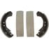 ANA593 by WAGNER - BRAKE SHOE SET
