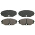 Wagner ZX486 Disc Brake Pad Set QuickStop Semi-Metallic Disc Brake Pad Set