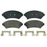 ZX699 by WAGNER - QuickStop Semi-Metallic Disc Brake Pad Set