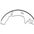 PAB566 by WAGNER - Wagner ThermoQuiet PAB566 Drum Brake Shoe Set