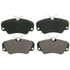 ZX720 by WAGNER - QuickStop Semi-Metallic Disc Brake Pad Set