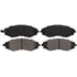 ZX797 by WAGNER - QuickStop Semi-Metallic Disc Brake Pad Set