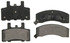 ZX845 by WAGNER - QuickStop Semi-Metallic Disc Brake Pad Set