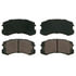 ZD904 by WAGNER - QuickStop Ceramic Disc Brake Pad Set