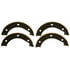 Z817 by WAGNER - Wagner Brake Z817 Parking Brake Shoe