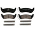 ZD1040B by WAGNER - QuickStop Ceramic Disc Brake Pad Set