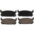 ZD1002 by WAGNER - QuickStop Ceramic Disc Brake Pad Set