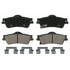 ZD1352 by WAGNER - QuickStop Ceramic Disc Brake Pad Set