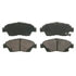 ZD621A by WAGNER - QuickStop Ceramic Disc Brake Pad Set