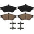 ZD659 by WAGNER - QuickStop Ceramic Disc Brake Pad Set