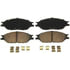 ZD803 by WAGNER - QuickStop Ceramic Disc Brake Pad Set