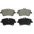 ZD872 by WAGNER - QuickStop Ceramic Disc Brake Pad Set