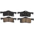 ZD935 by WAGNER - QuickStop Ceramic Disc Brake Pad Set