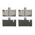 ZD871 by WAGNER - QuickStop Ceramic Disc Brake Pad Set