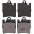 ZX876 by WAGNER - QuickStop Semi-Metallic Disc Brake Pad Set