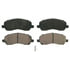 ZD866A by WAGNER - QuickStop Ceramic Disc Brake Pad Set