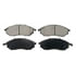 ZD888 by WAGNER - QuickStop Ceramic Disc Brake Pad Set