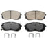 Wagner ZD1295 Disc Brake Pad Set QuickStop Ceramic Disc Brake Pad Set