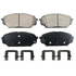 ZD1301 by WAGNER - QuickStop Ceramic Disc Brake Pad Set