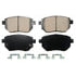 Wagner ZD969A Disc Brake Pad Set QuickStop Ceramic Disc Brake Pad Set