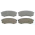 QC606 by WAGNER - Wagner ThermoQuiet QC606 Ceramic Disc Brake Pad Set