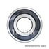 307F by TIMKEN - Conrad Deep Groove Single Row Radial Ball Bearing with 1-Seal