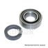 RW507ER by TIMKEN - Conrad Deep Groove Single Row Radial Ball Bearing for Wheel Bearing Application