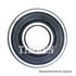 W205PP by TIMKEN - Conrad Deep Groove Single Row Radial Ball Bearing, Wide Type with 2-Rubber Seals