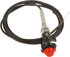 55204 by DAYTON PARTS - Multi-Purpose Control Cable - 10 ft., with 2 in. Push Button Lock, Black