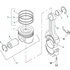 305059 by PAI - Engine Piston Ring - for Caterpillar C11 and C13 Applications