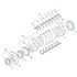 370005 by PAI - Engine Crankshaft - for Caterpillar 3406/C15 Application