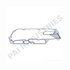 631350 by PAI - Engine Oil Cooler Gasket - Aluminized Steel 17.75in x 9.87in Detroit Diesel DD15 Application