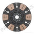 EM97730 by PAI - Transmission Clutch Friction Plate - 14in Rear Clutch Disc, Ceramic Face, 8 Springs, 6 Pad, 2in x 10 Spline