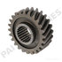 ER22640 by PAI - Differential Pinion Gear - Coarse 24 Teeth 21 Spline Teeth 5.38in OD Steel Rockwell SQHD and SLHD Forward Differential