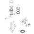 PAI 462020 Multi-Purpose Shim Shim Kit - 1987-1993 International DT360 Truck Engine Application