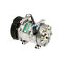20-04493-AM by OMEGA ENVIRONMENTAL TECHNOLOGIES - Compressor SD7H15 4493, High Pad Mount, 132mm, PV8 Clutch, Direct, 12V