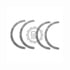 PAI 671619 Engine Crankshaft Main Bearing Thrust Bearing Engine Crankshaft Main Bearing Thrust Bearing - Standard Size EGR