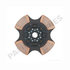 960026 by PAI - Transmission Clutch Friction Plate - Rear; 14in, 8 Spring Ceramic Face Clutch Disc w/ 1-3/4in x 10 Spline and 4 pads