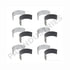 PAI 671575A Engine Connecting Rod Bearing Engine Connecting Rod Bearing - Includes Rod Bearings 671565A Detroit Diesel Series