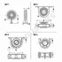 EM69080 by PAI - Drive Shaft Center Support Bearing