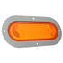 53593 by GROTE - SuperNova Oval LED Stop / Tail / Turn Light - Gray Theft-Resistant Flange, Male Pin
